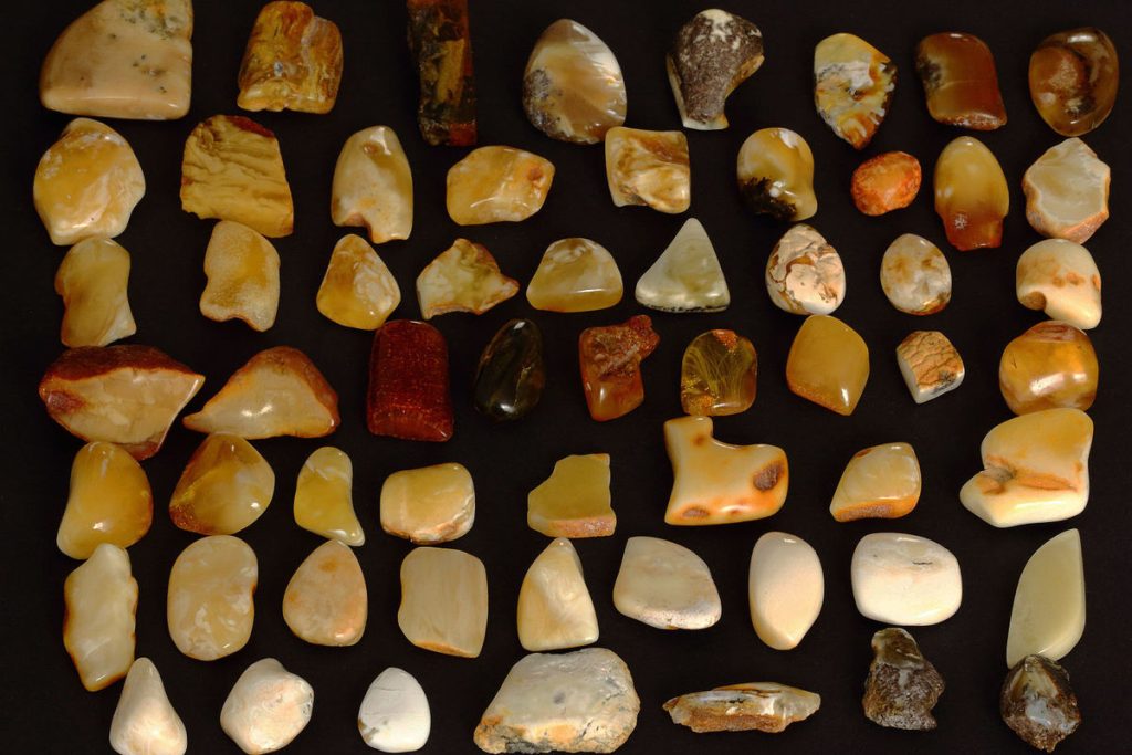 Baltic amber colors