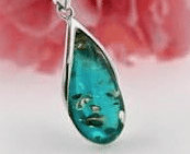 Fake Blue amber