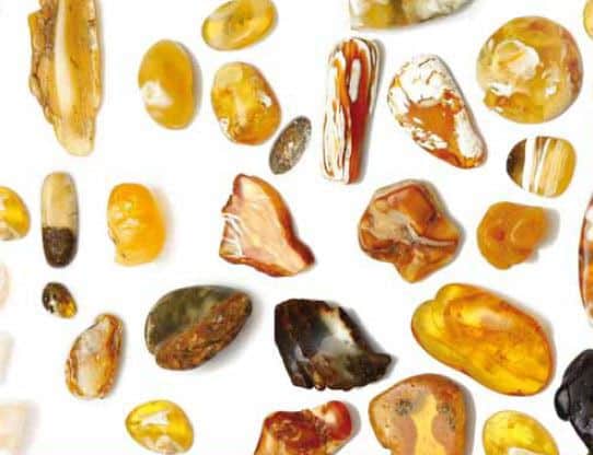 Baltic amber colors