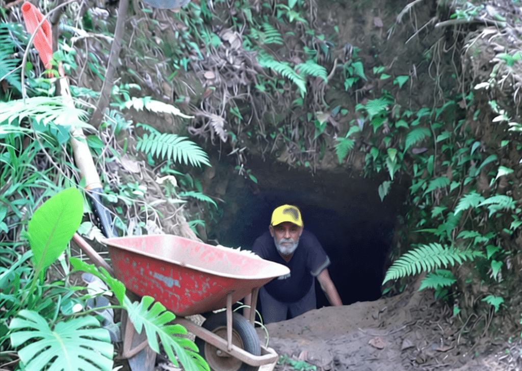 Mine hole