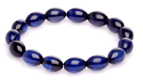 fake blue Dominican amber
