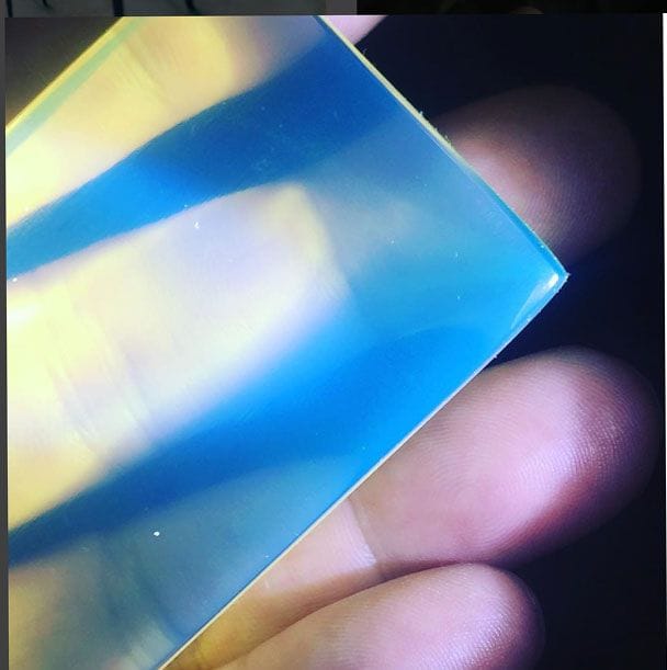 Fake Blue amber