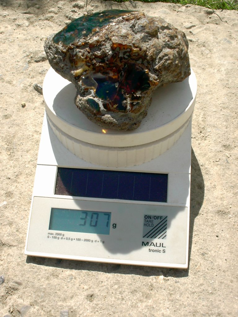 green specimen
