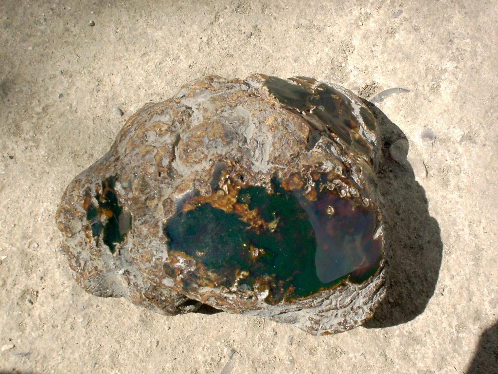 green specimen