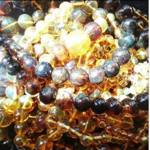 Dominican Natural Amber beads